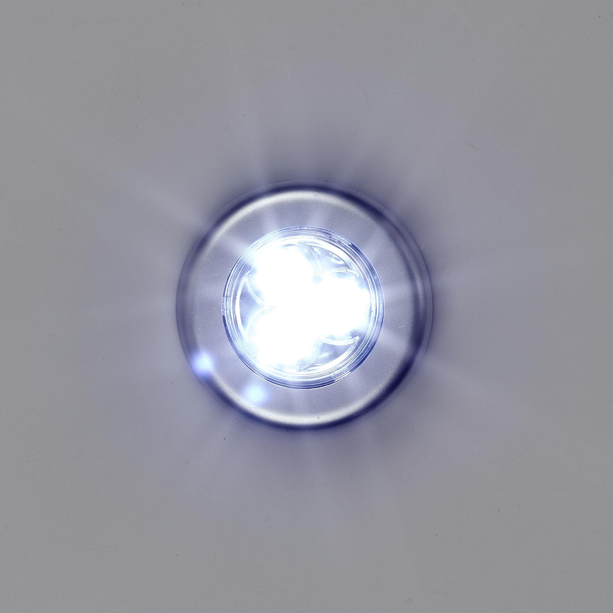 LAMPE 3 LEDS A PRESSION ADHESIVE X3