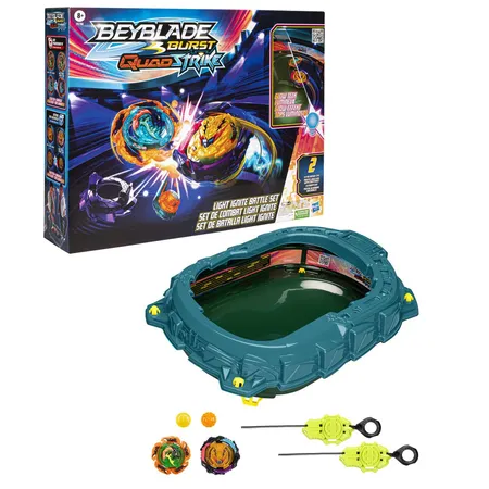 Hasbro Beyblade Burst QuadStrike Light Ignite Battle Set