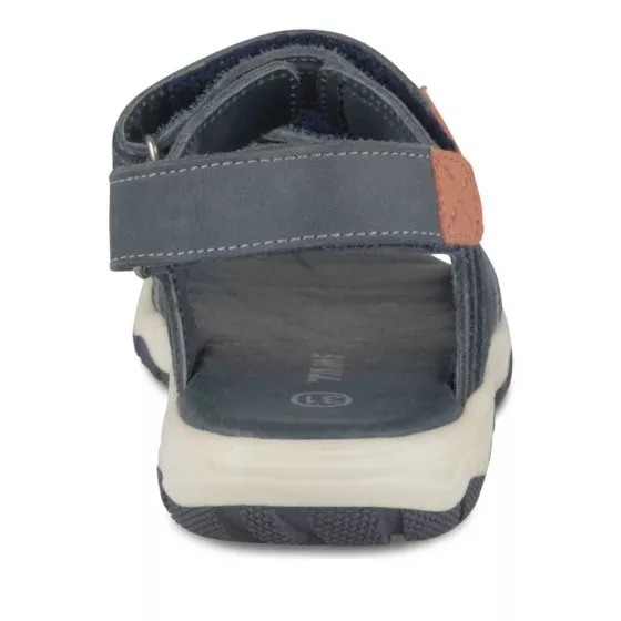 Sandales BLEU TAMS CUIR