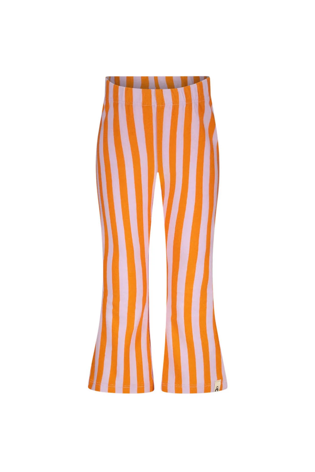 The New Chapter flared broek oranje