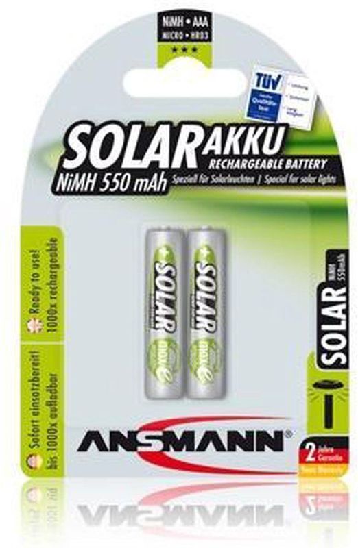 Ansmann 1311-0001 huishoudelijke batterij Oplaadbare batterij Nikkel-Metaalhydride (NiMH)