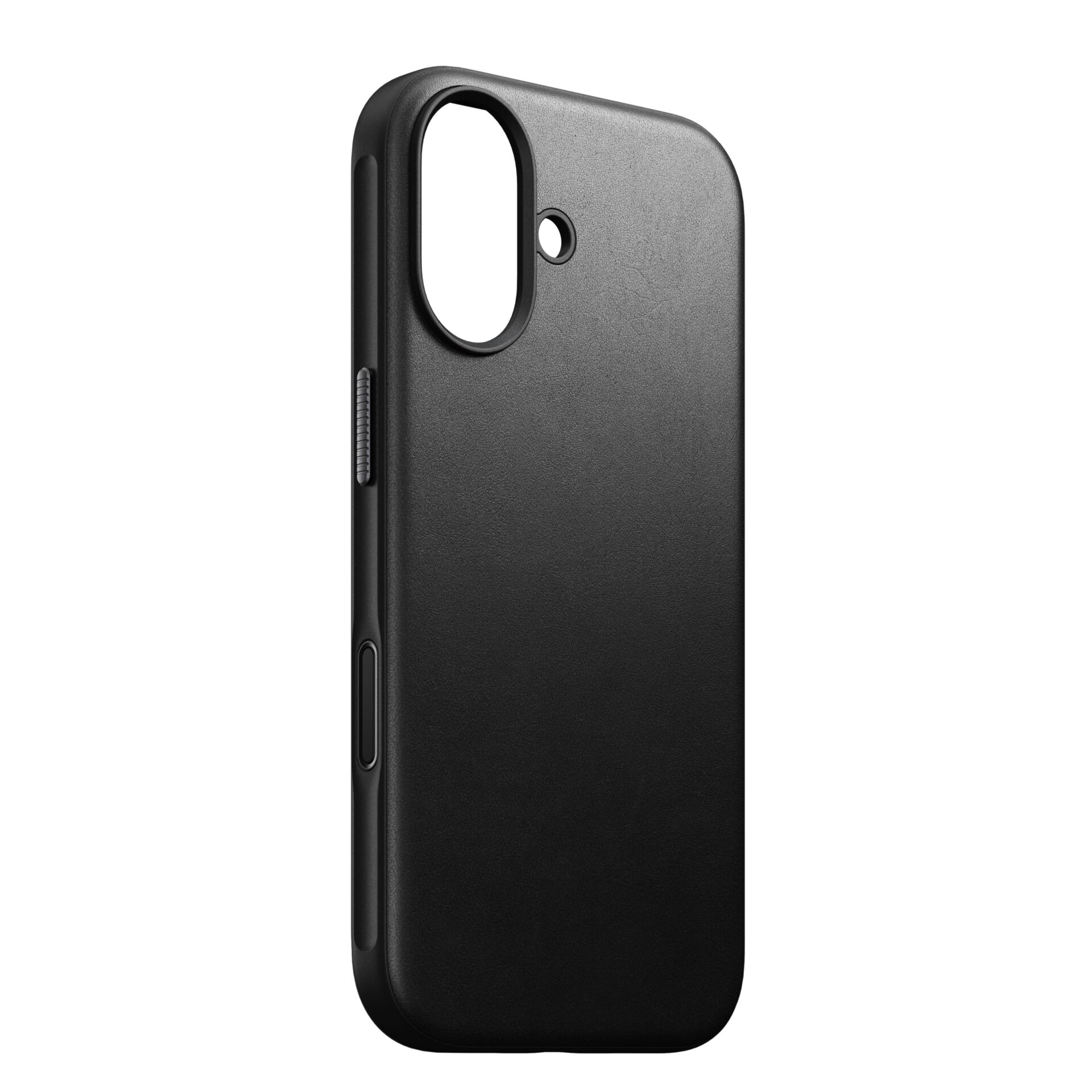 iPhone 17 MagSafe Echtleder Hülle Modern Leather Case (NM014353858) - Schwarz