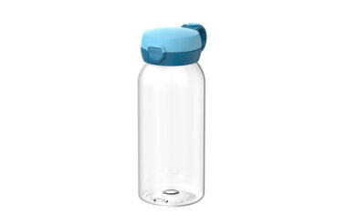 Campus drinkfles met flipdop 600 ml - Cool blue