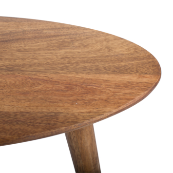 KARWEI bijzettafel Kumara teak mangohout 50 x 35 cm