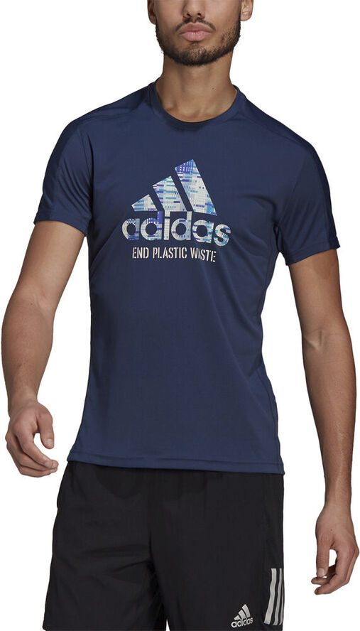 adidas Run for the Oceans Graphic T-shirt Blå
