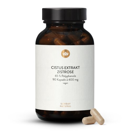 Sunday Natural Products  Cistus Extrakt 400 mgKapseln