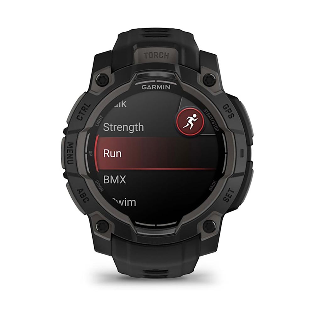 Garmin - Montre Instinct® 3 Amoled - 45 mm Noir