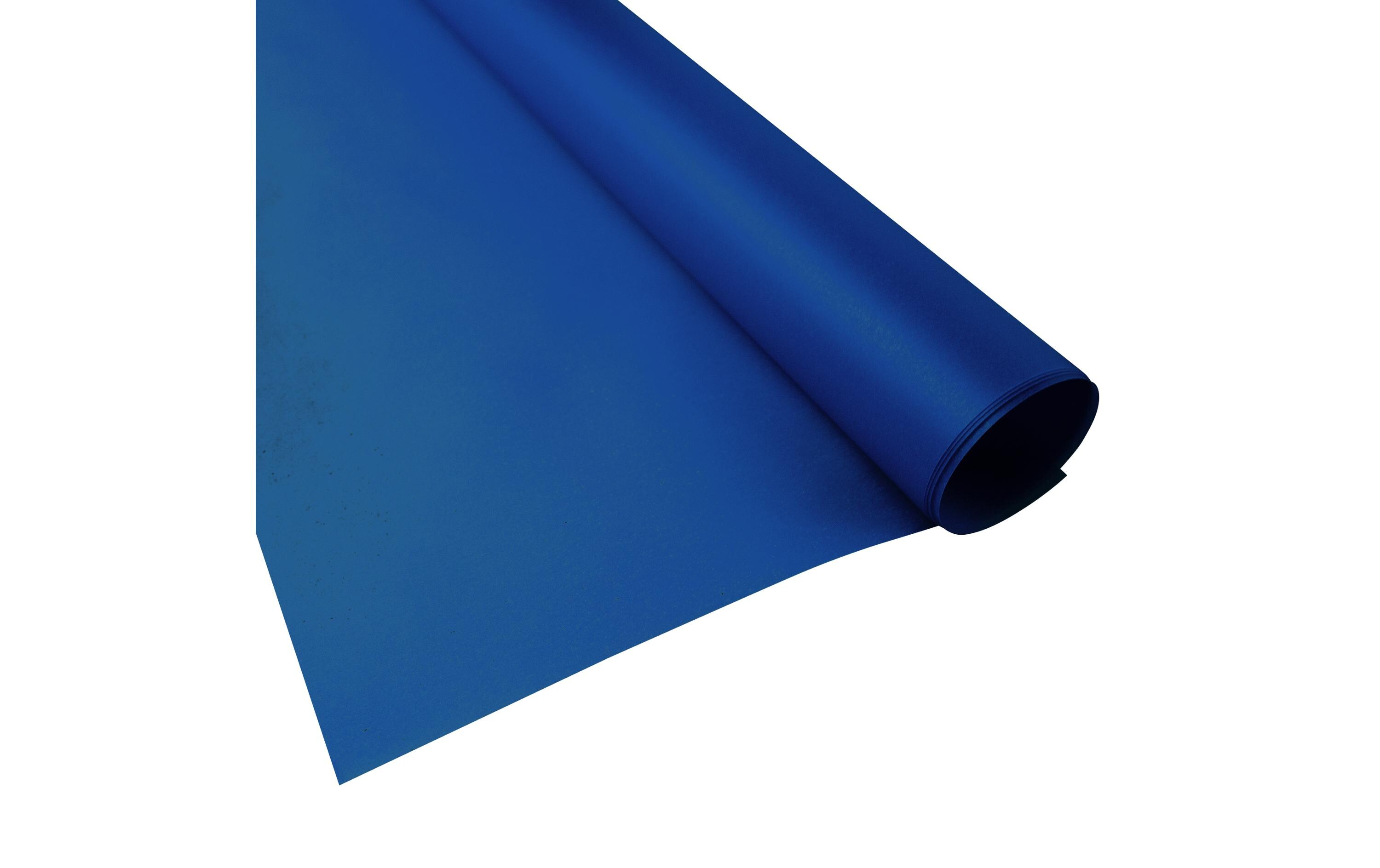 Transparentpapier Uni 50 x 61 cm, 115 g/m², DunkelblauTransparentpapier für die Gestaltung von Fenstern oder anderen Bastelideen