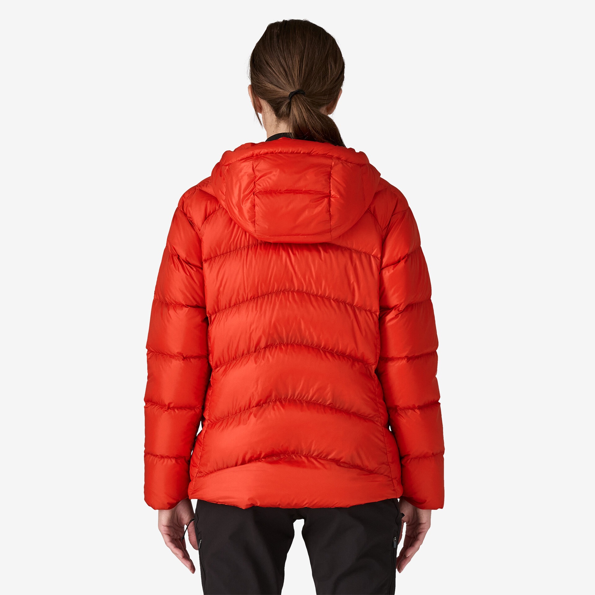 Fitz Roy Down Hoody Dame Madder Red