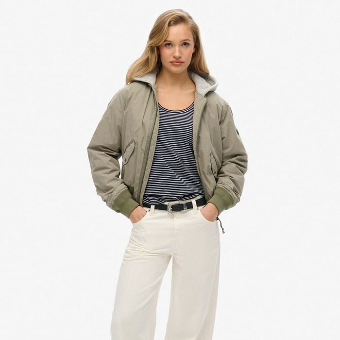 Superdry Scoop Neck Shirt Dames