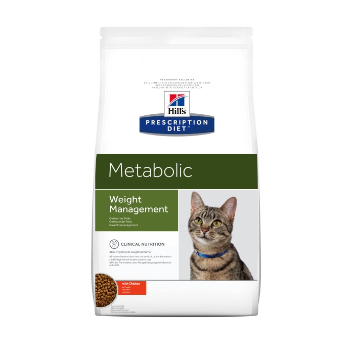 HILL'S Prescription Diet Metabolic au Poulet - Croquettes pour chat