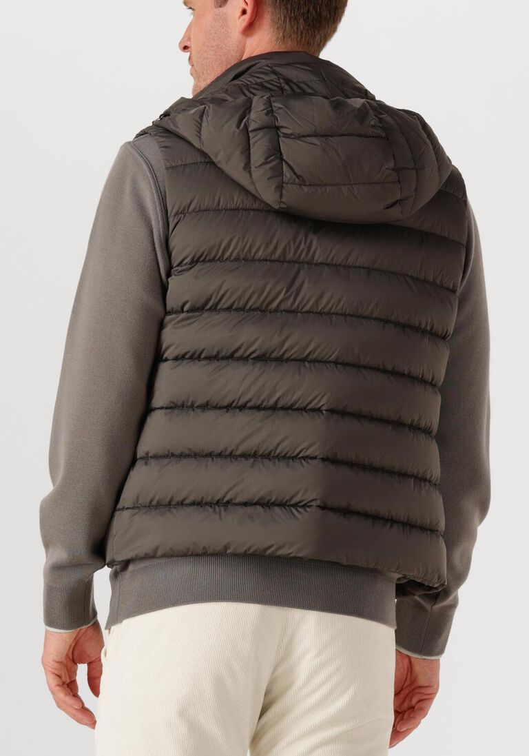taupe moorer bodywarmer febo s3c