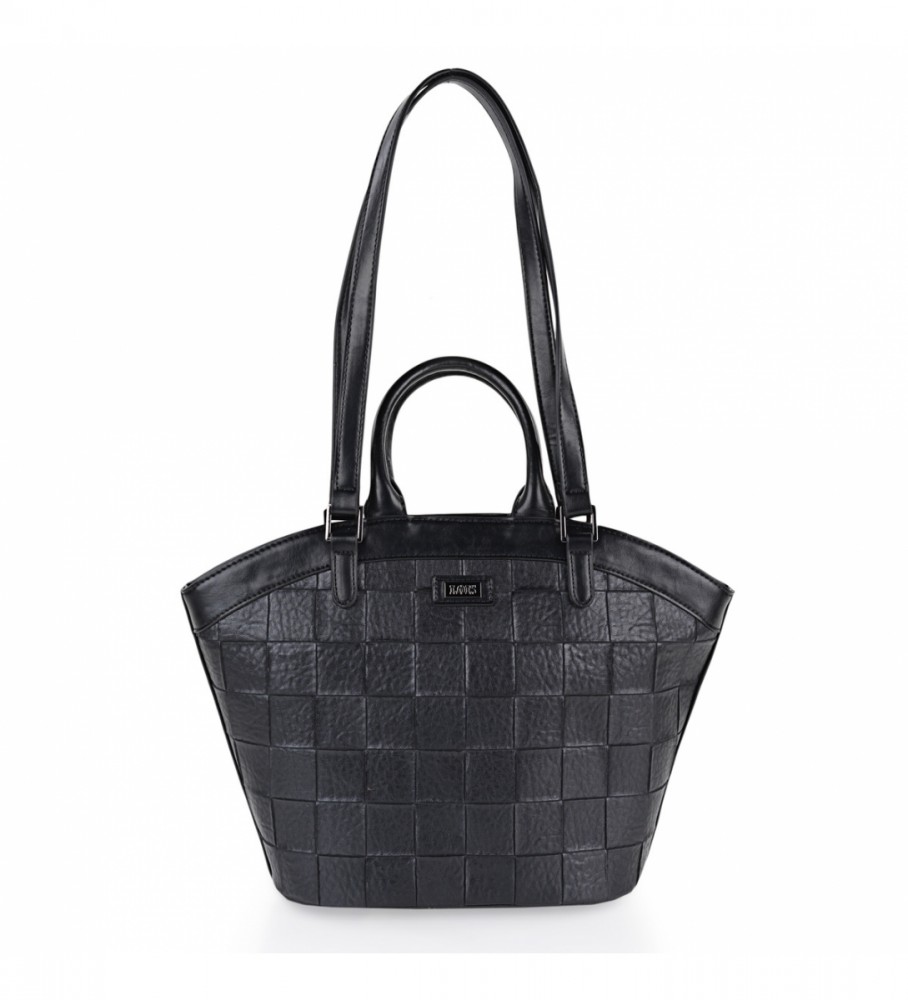 Bolsa tote Lois com alça dupla LOIS 316581 preta
