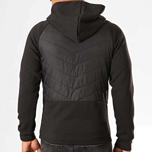 Veste Zippée Super Slim Fit A Capuche TX253 Noir