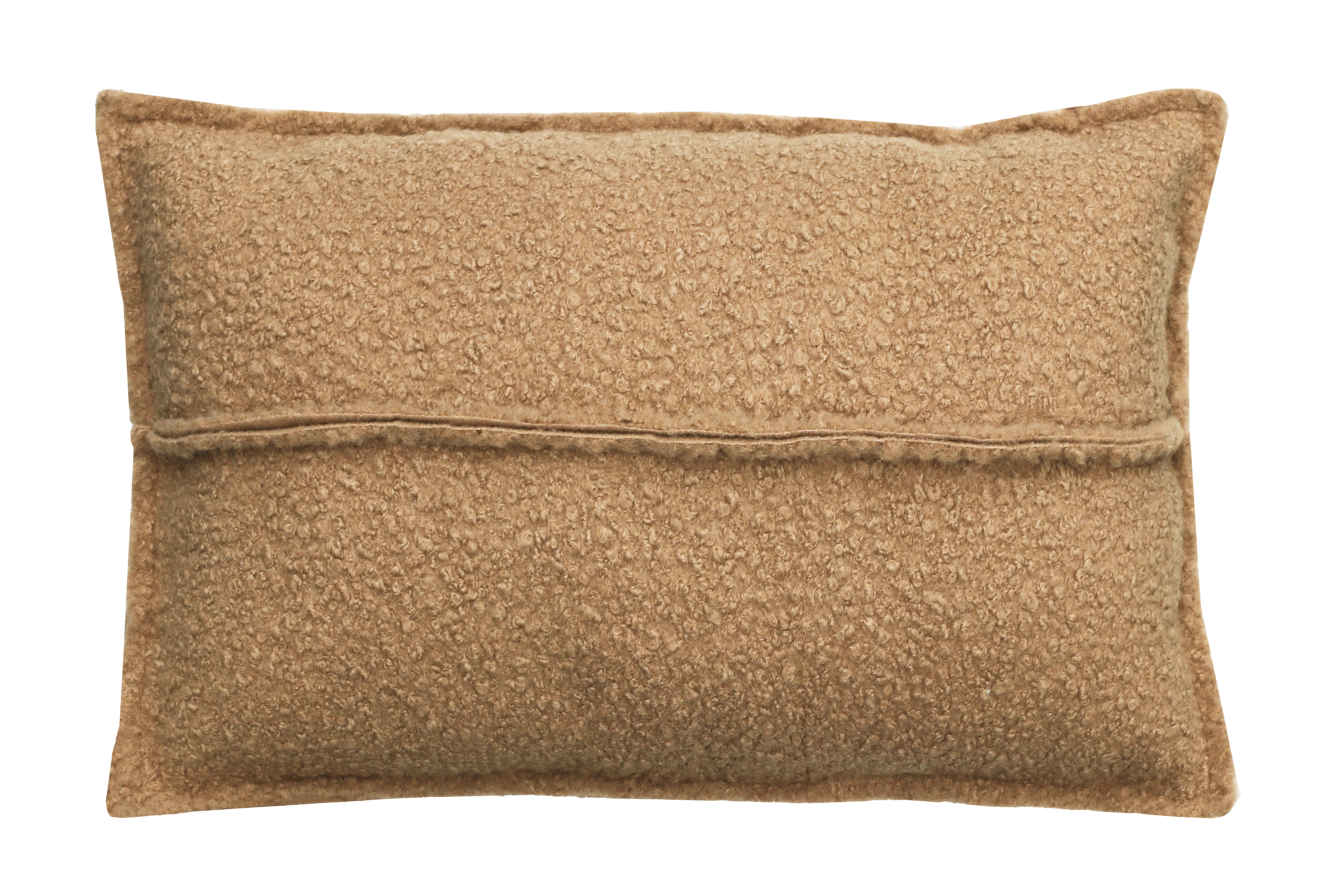 kussen boucle naad camel 40x60cm
