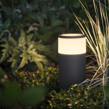 Philips Hue sokkellamp Calla uitbreiding zwart- wit en gekleurd licht 8W - laag