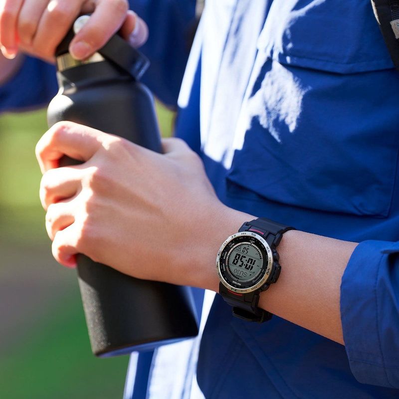 Casio - Pro Trek - Digitaal Horloge - Zwart - 45 mm