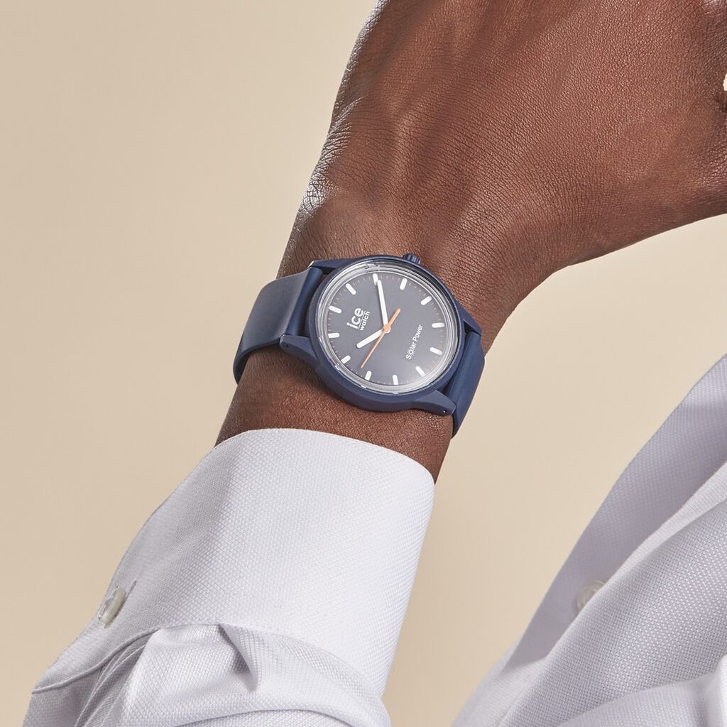 Montre Ice Watch Solar Power Bleu