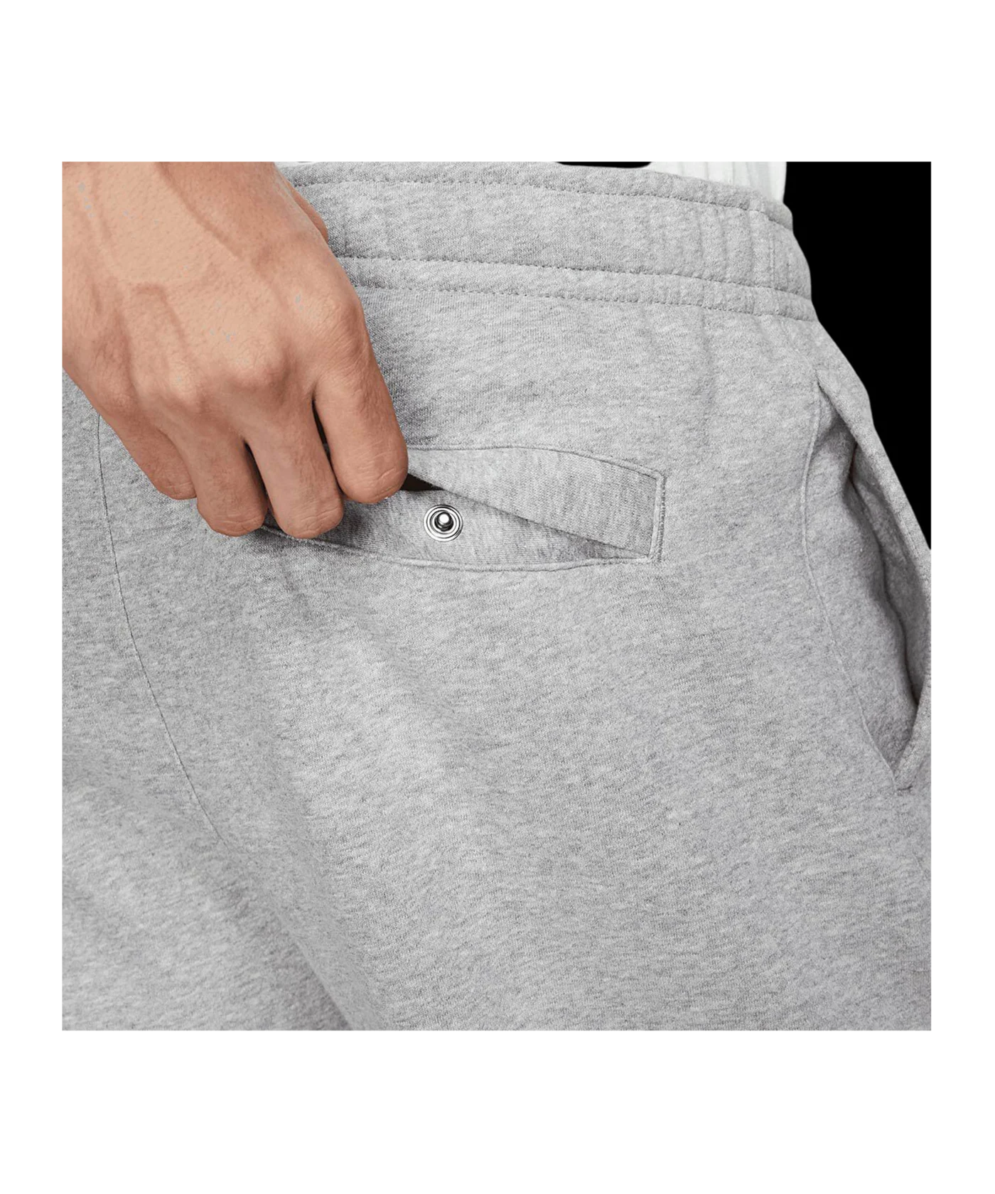 Nike Club Jogginghose Tall Grau Silber Weiss F063