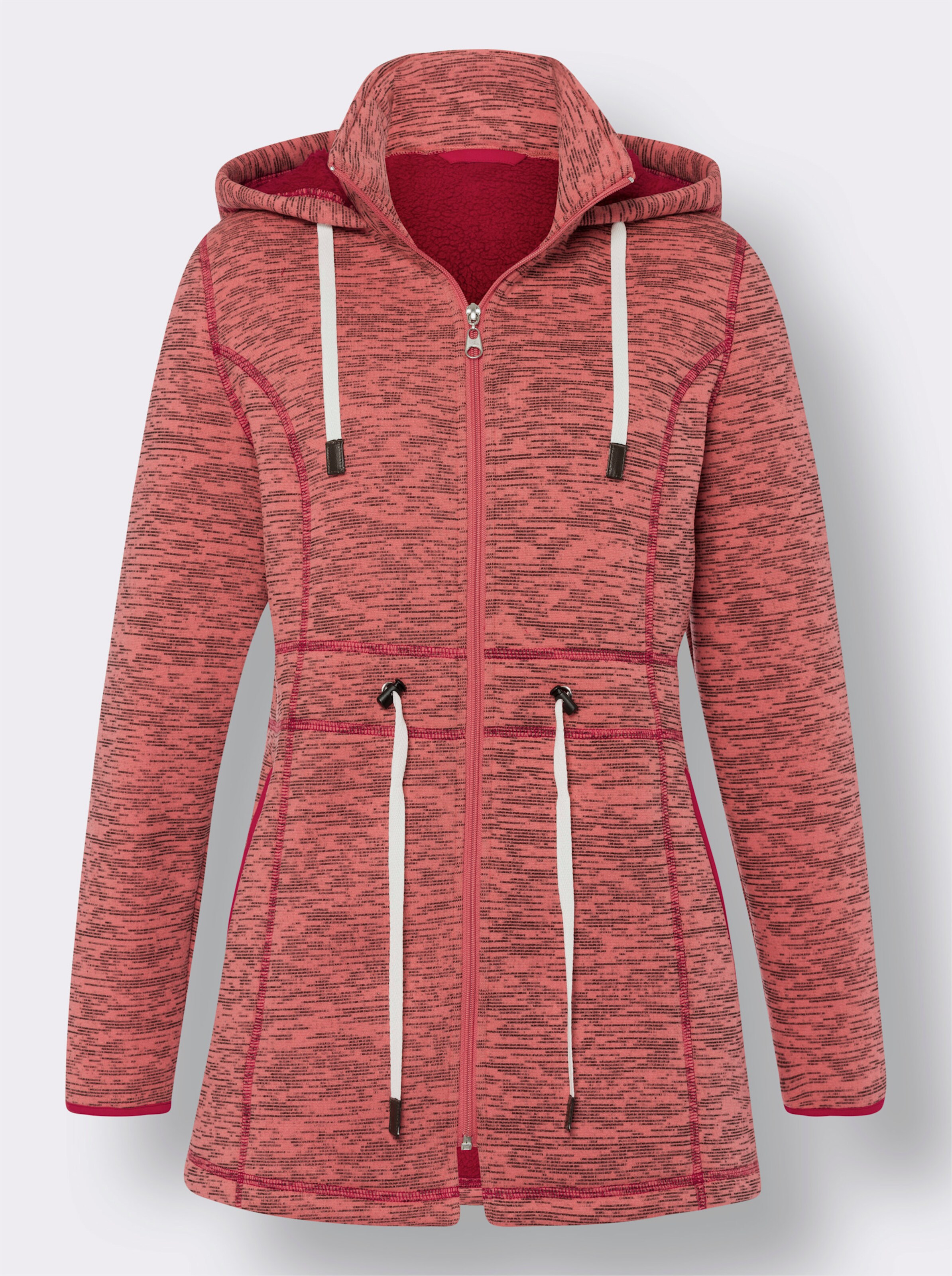 Strickfleecejacke