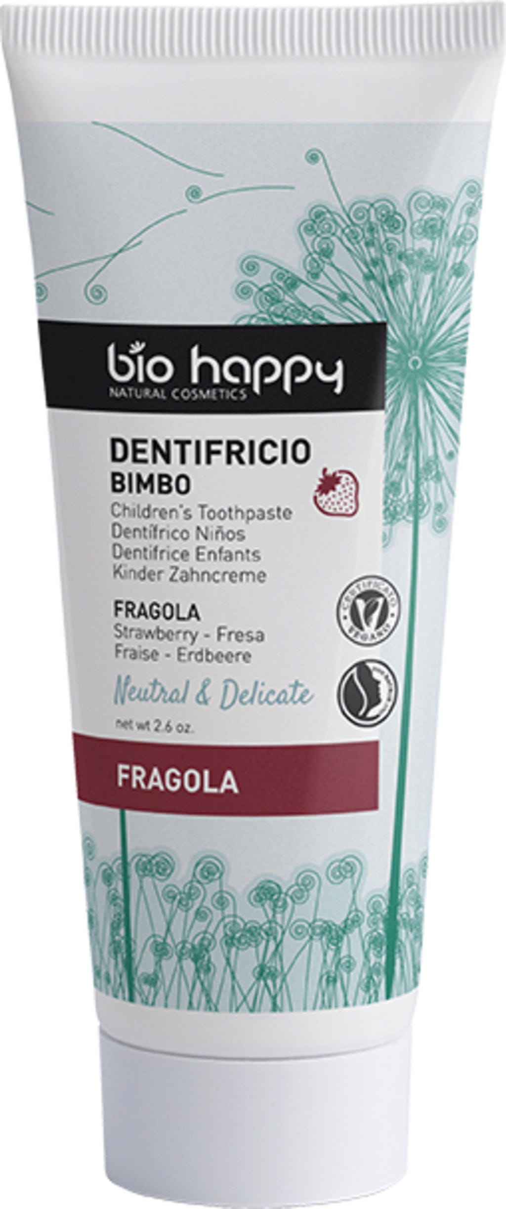 Bio Happy  Neutral & Delicate Toothpaste Baby, 75 g