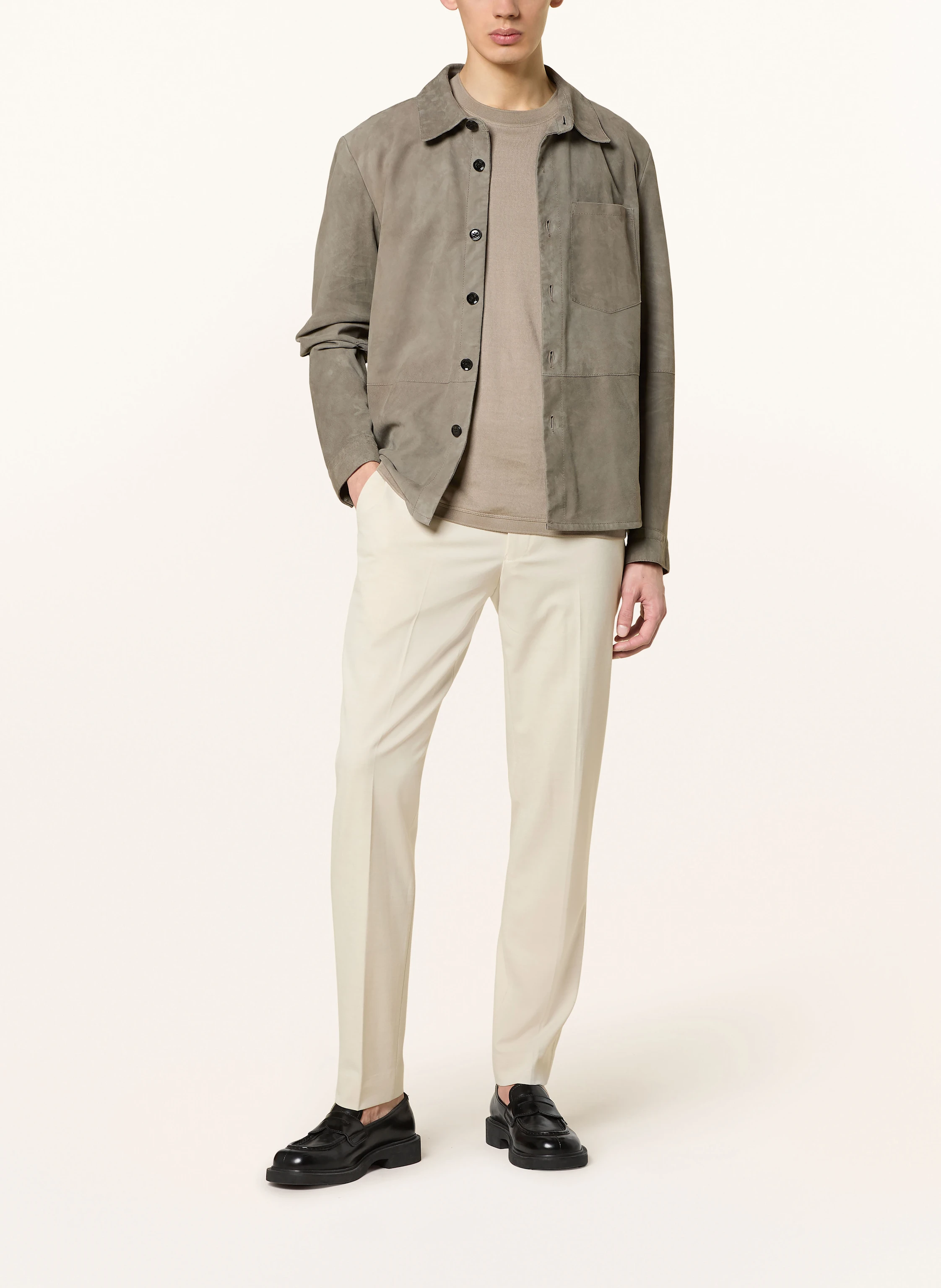 STRELLSON Overjacket CHADRON aus Leder