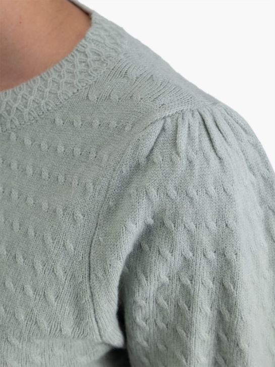 ONLY Strickpullover Grün