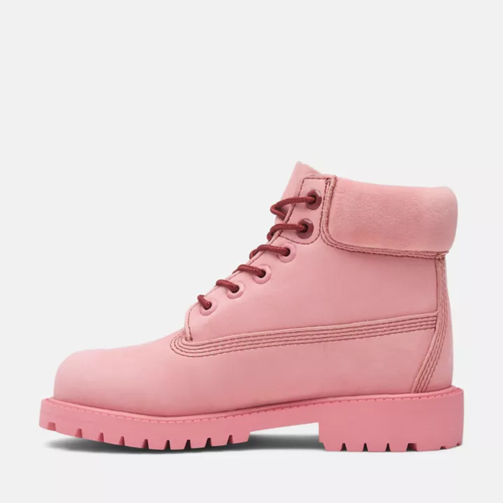 6-Inch Boot Premium pour tout-petit en rose