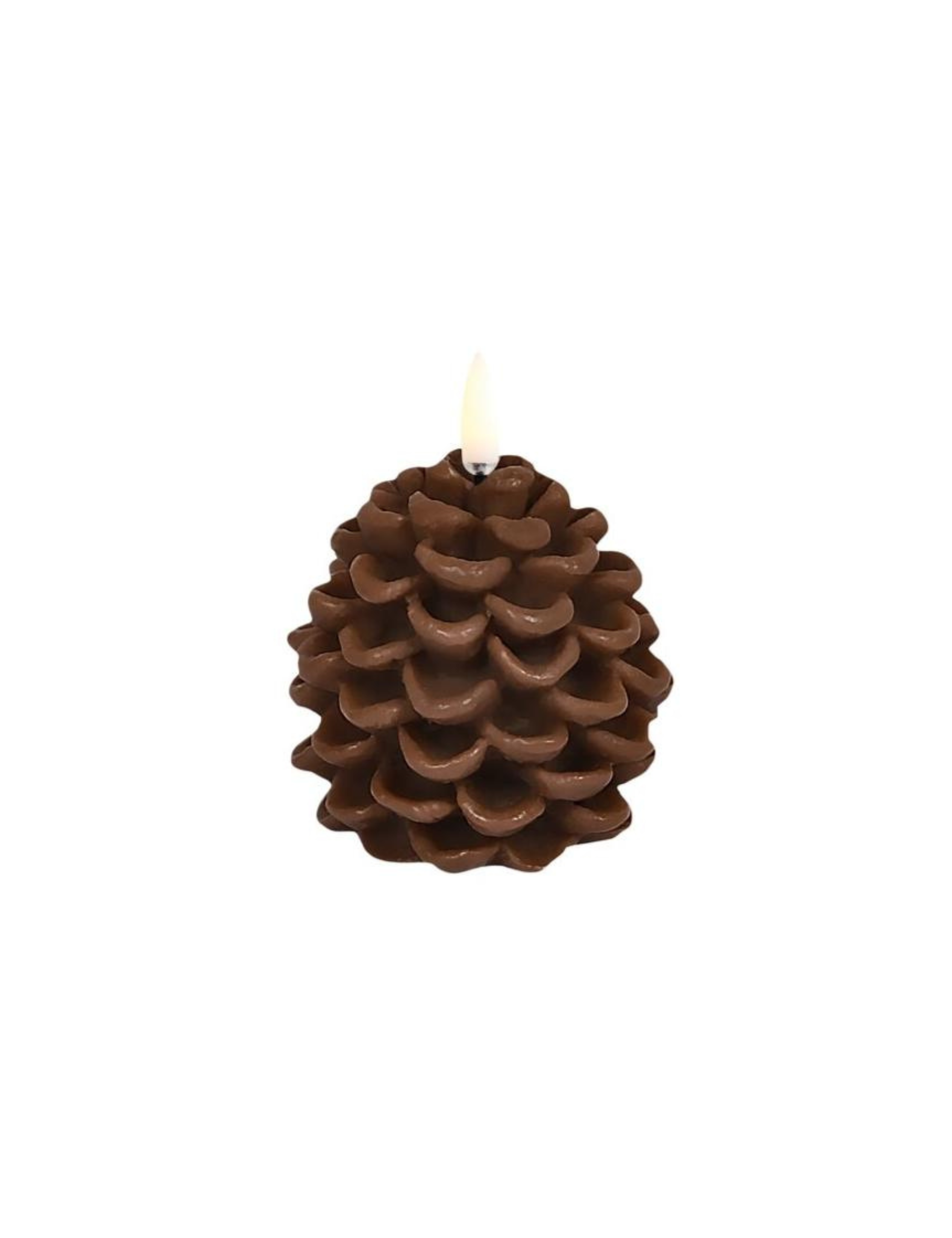 Uyuni  LED grankogle lys, Brown - 7x7 cm