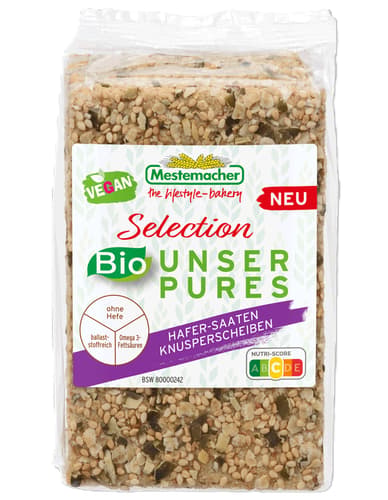 Mestemacher BIO Unser Pures Knusperscheiben