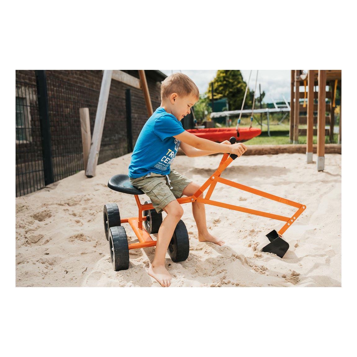 Small Foot-Graafmachine met Wielen