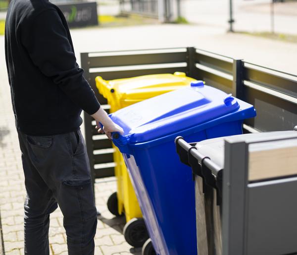 Westmann Mülltonnenverkleidung Planum 2er