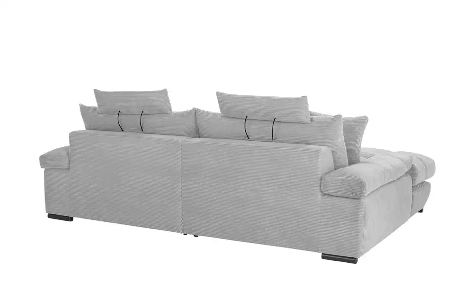 Ecksofa Hella links Hellgrau