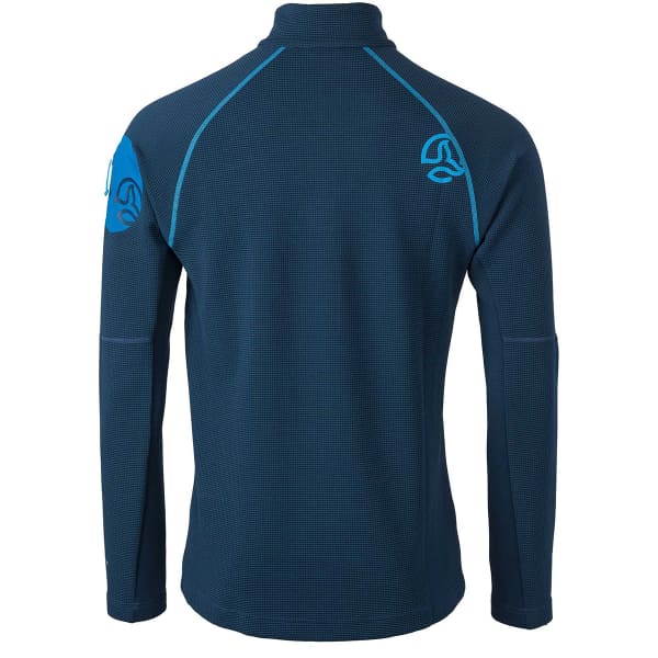 Sweat polaire randonnée TERNUA LEMIK 1/2 ZIP M DARK TEAL