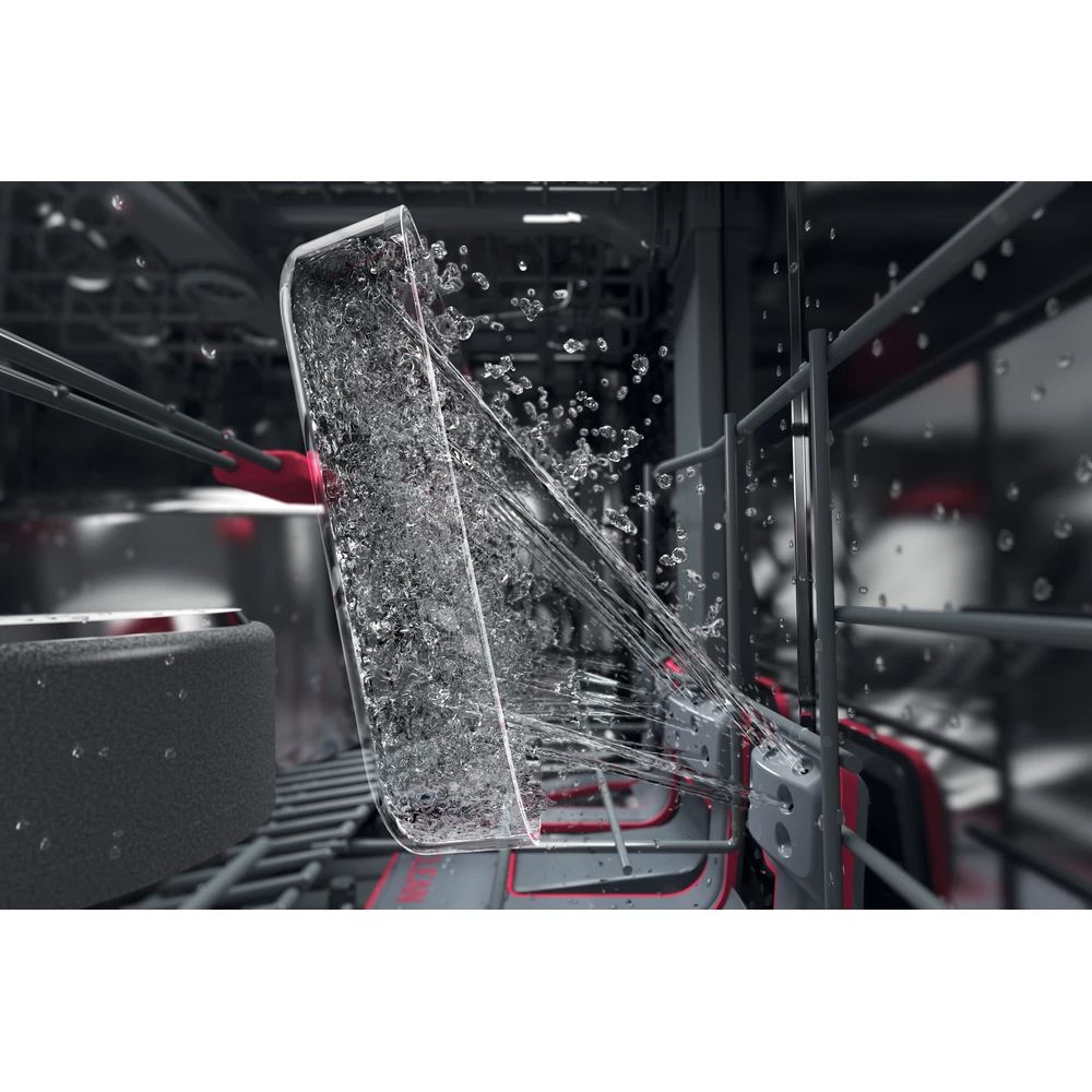 WHIRLPOOL inbouw vaatwasser WBO 3T133 PFX - met zichtbaar bedieningspaneel
