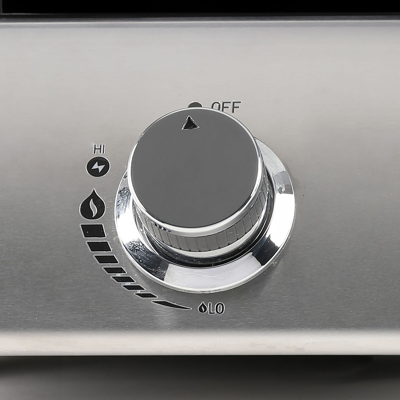 Livoo Plancha gaz 4 bruleurs metal/inox - 80x46x21.5 cm