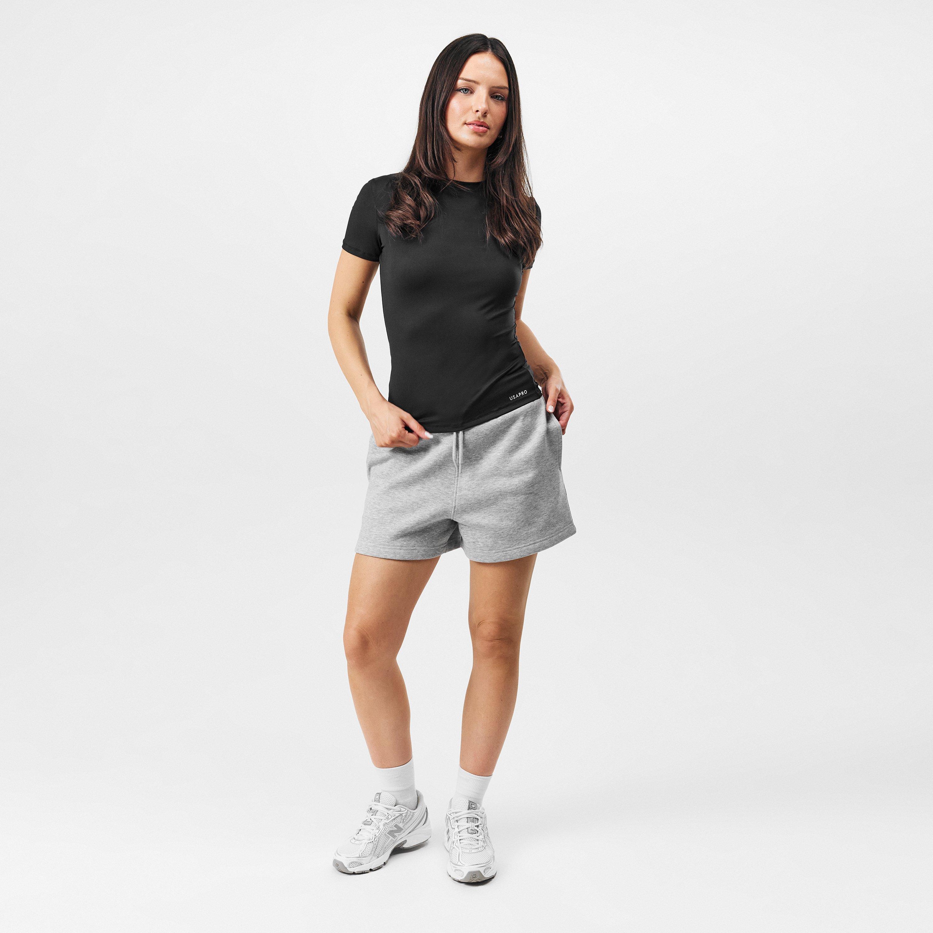 USA Pro Fleece Shorts Womens