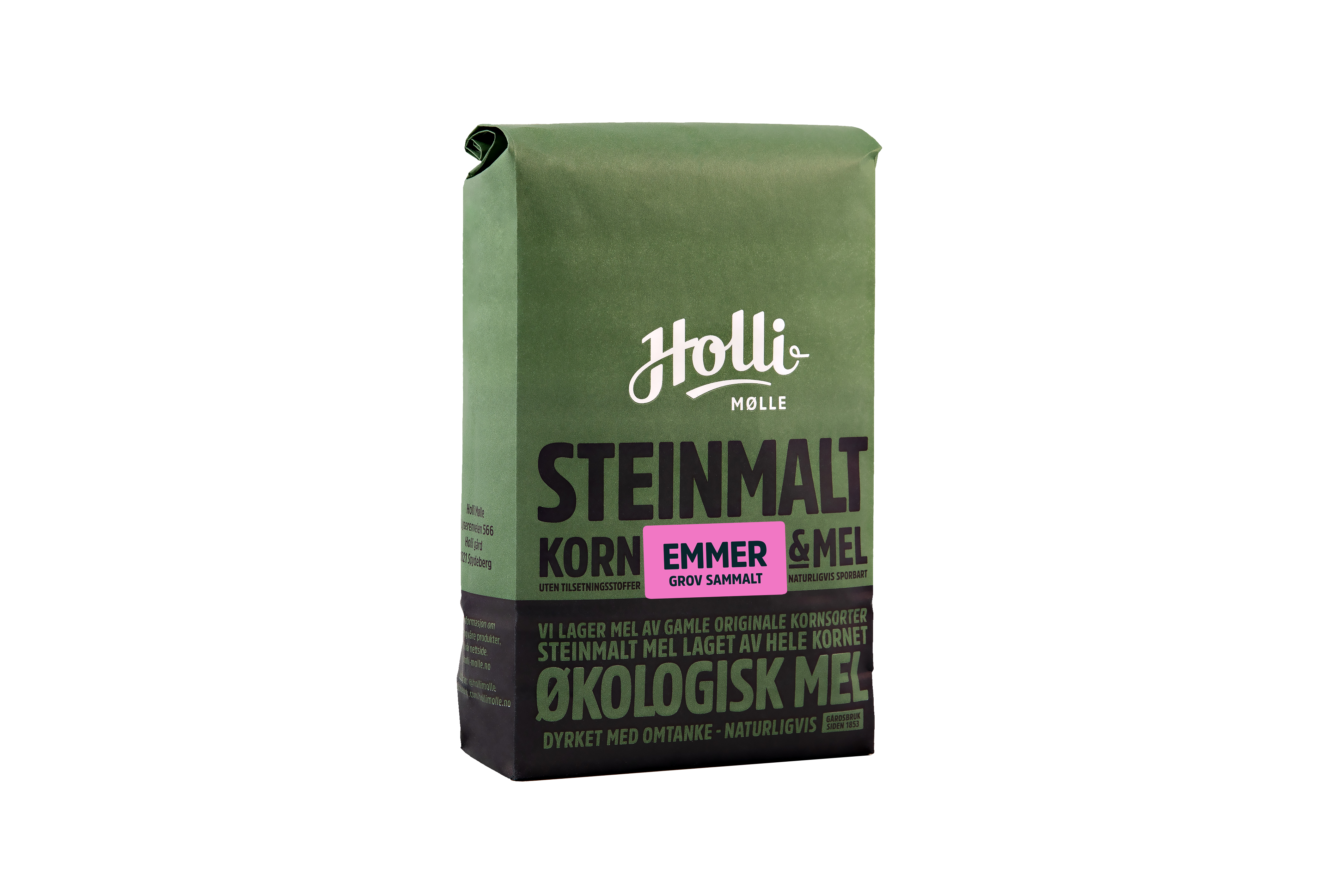 Holli Mølle Økologisk Emmer grov sammalt