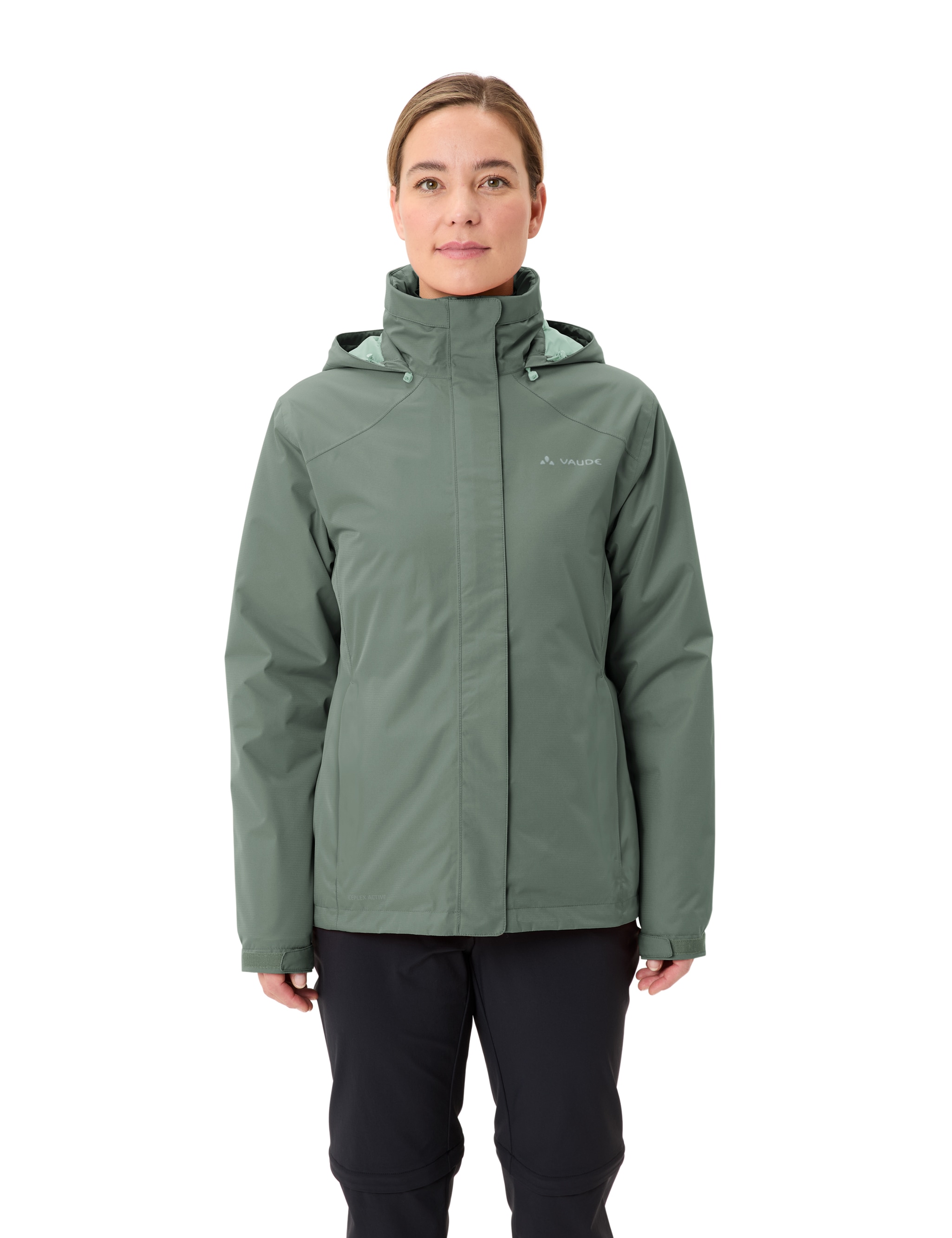 VAUDE Fahrradjacke »WOMEN'S ESCAPE BIKE WARM JACKET« 1 Stk. tlg. mit Kapuze Wasserdicht, winddicht und atmungsaktiv