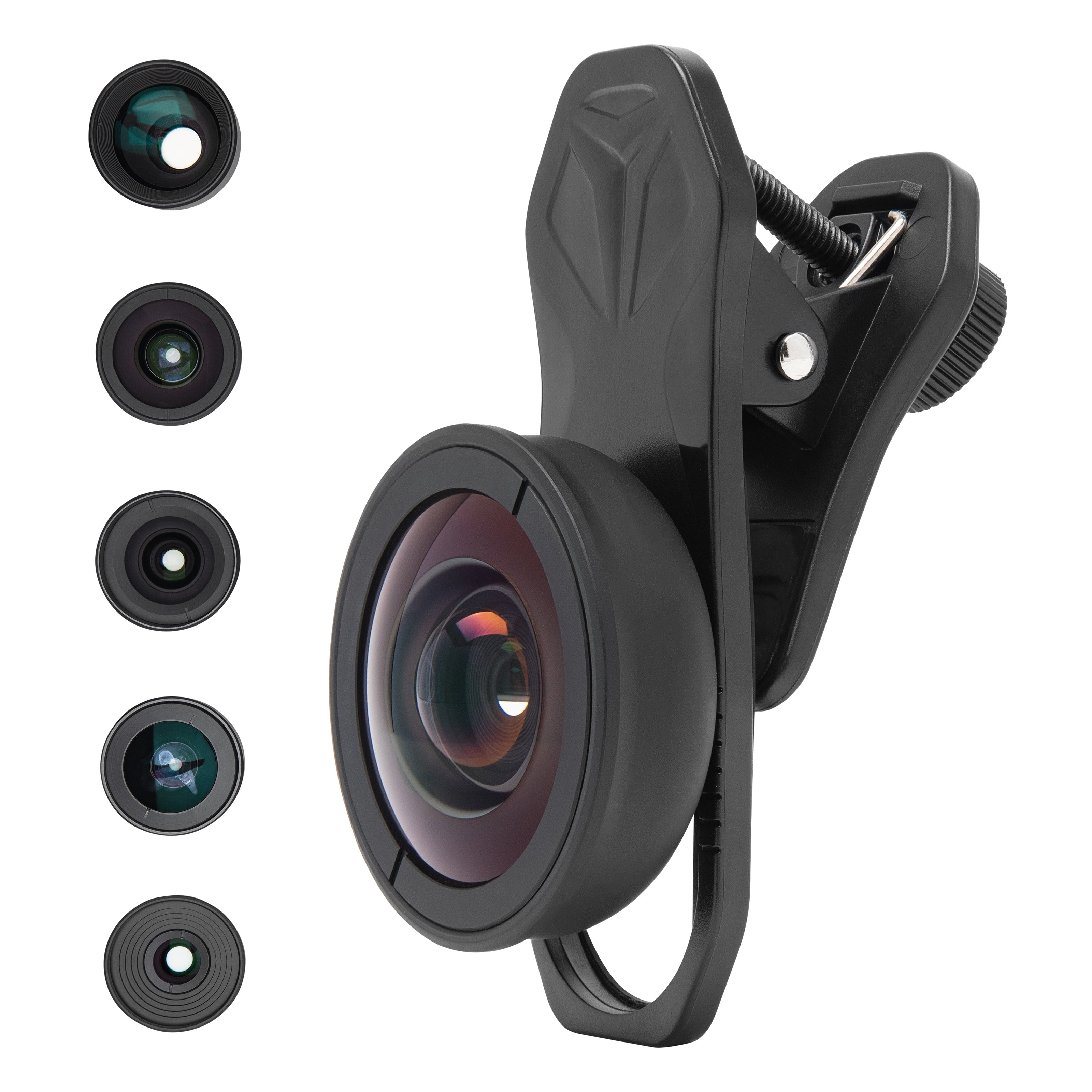 Linocell 5-i-1 Objektiv-kit for mobilkamera