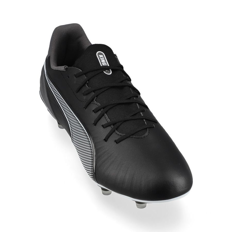 PUMA King Match FG/AG Eclipse - Noir/Blanc/Cool Dark Gray