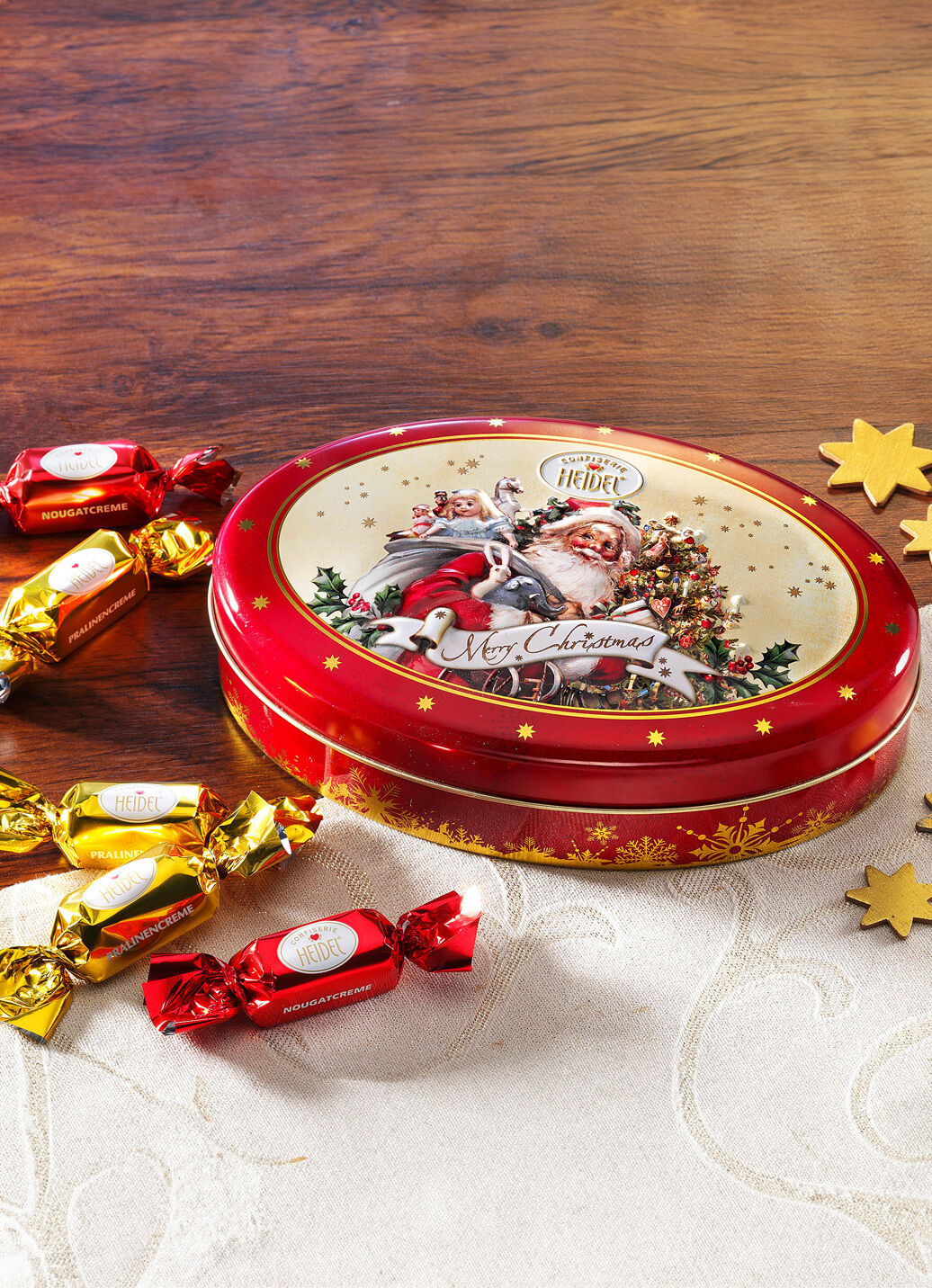 «HEIDEL» Präsentdose Weihnachts-Nostalgie