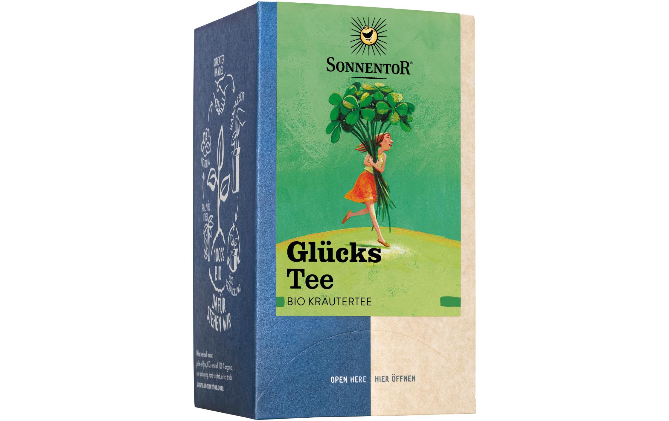 Teebeutel Bio Glückstee 18 StückBio Kräutertee
