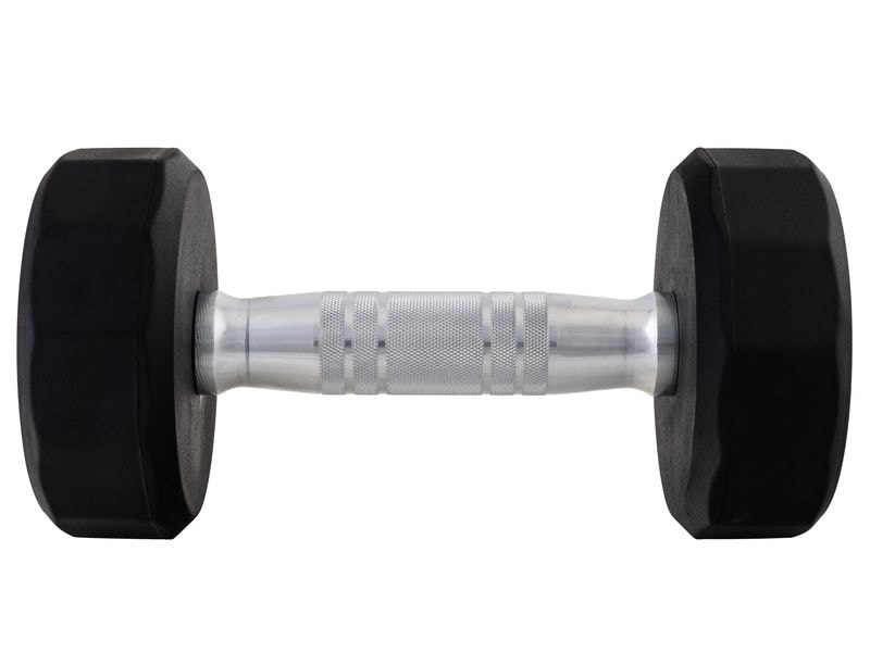KOOR Kurzhantel 6 kg, Schwarz Dumbbell für Krafttraining