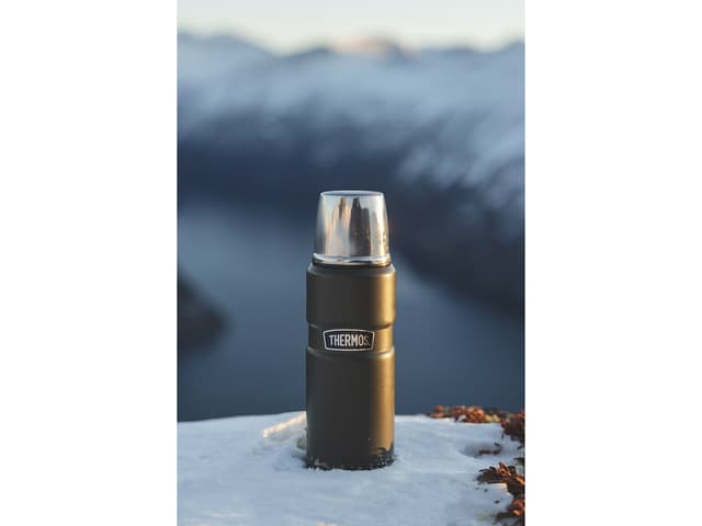 Thermos Stainless King Termoflaske 470 ml Army