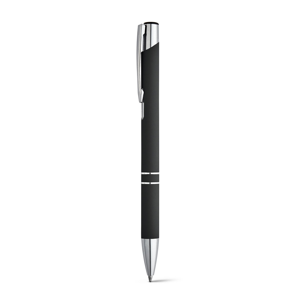 hi!dea 81141 - Stylo en aluminium avec finition en caoutchouc