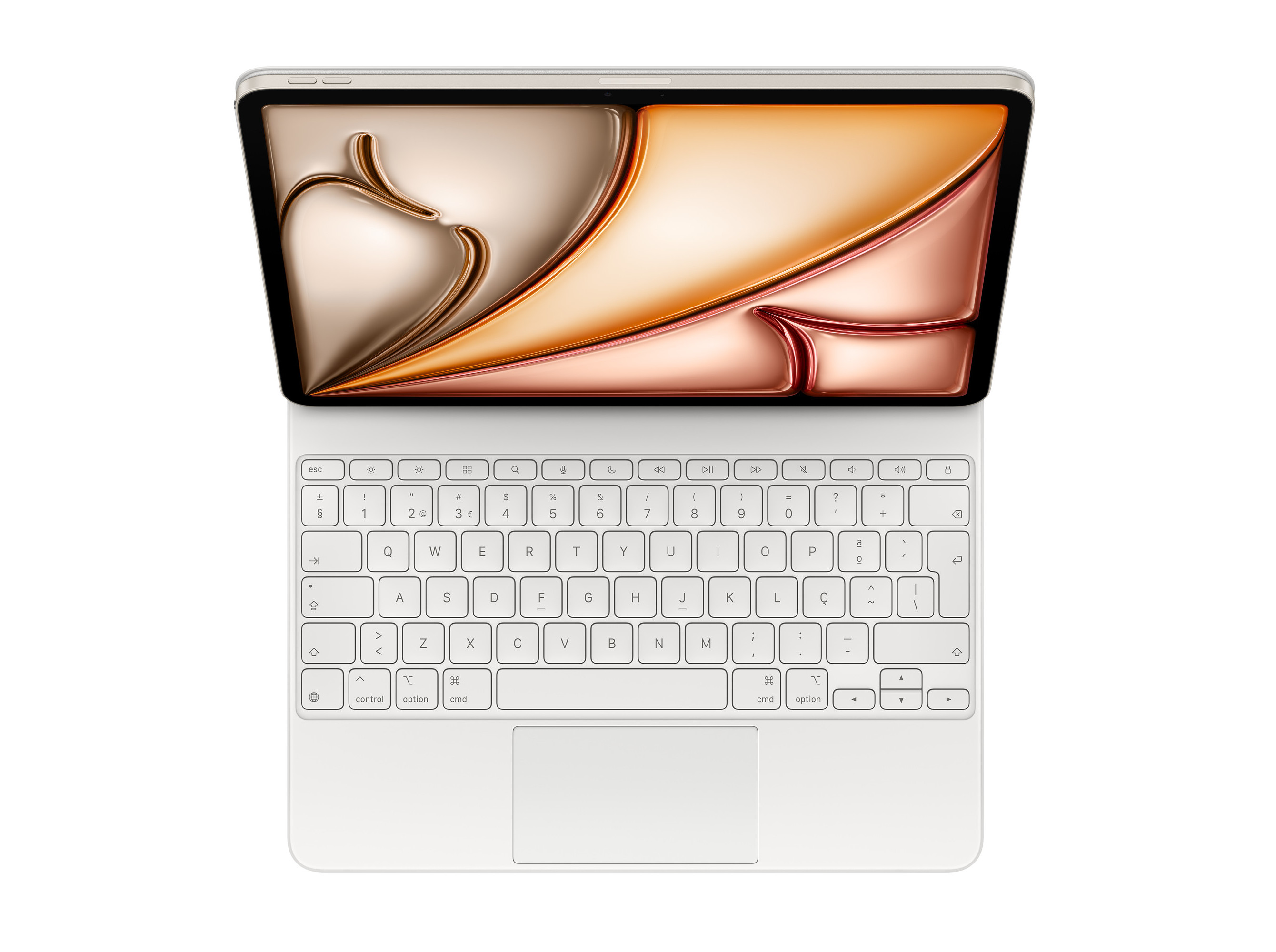 TECLADO MAGIC KEYBOARD APPLE PARA IPAD 13'' BRANCO