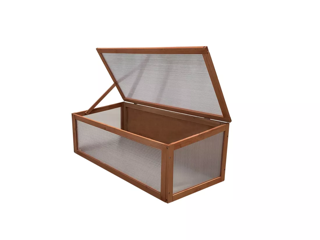 Serre de Jardin Gardiun Wooden I 90x41x32 cm en Bois et Polycarbonate