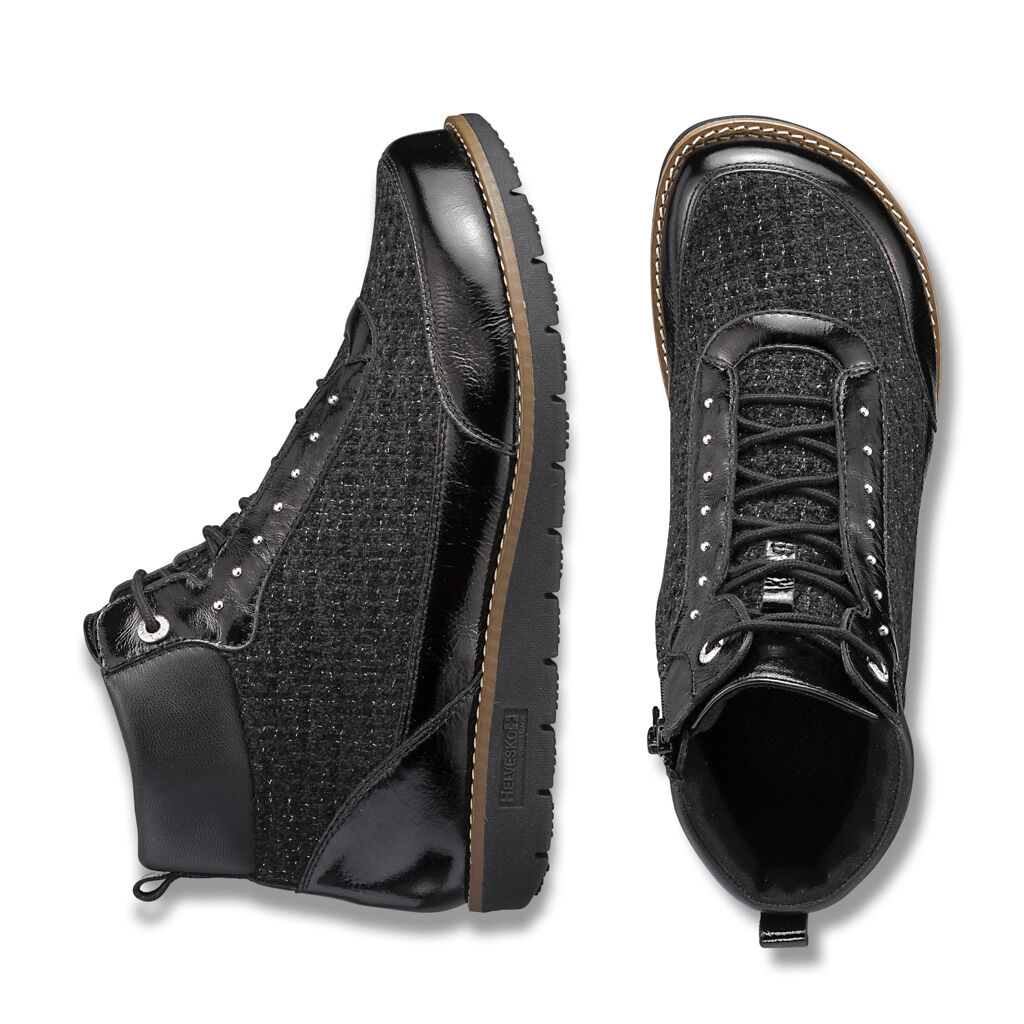 DAMEN - Schnürstiefelette MAHI schwarz