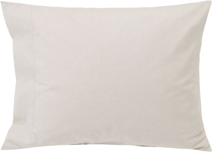 Lexington Pin Point Beige Cotton Pillowcase Beige